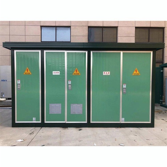 青州1600KVA欧式箱式变压器
